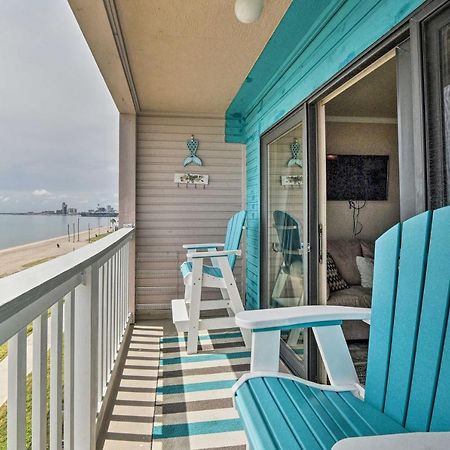 Updated Front Beach Condo With Resort Amenities! Corpus Christi Zewnętrze zdjęcie