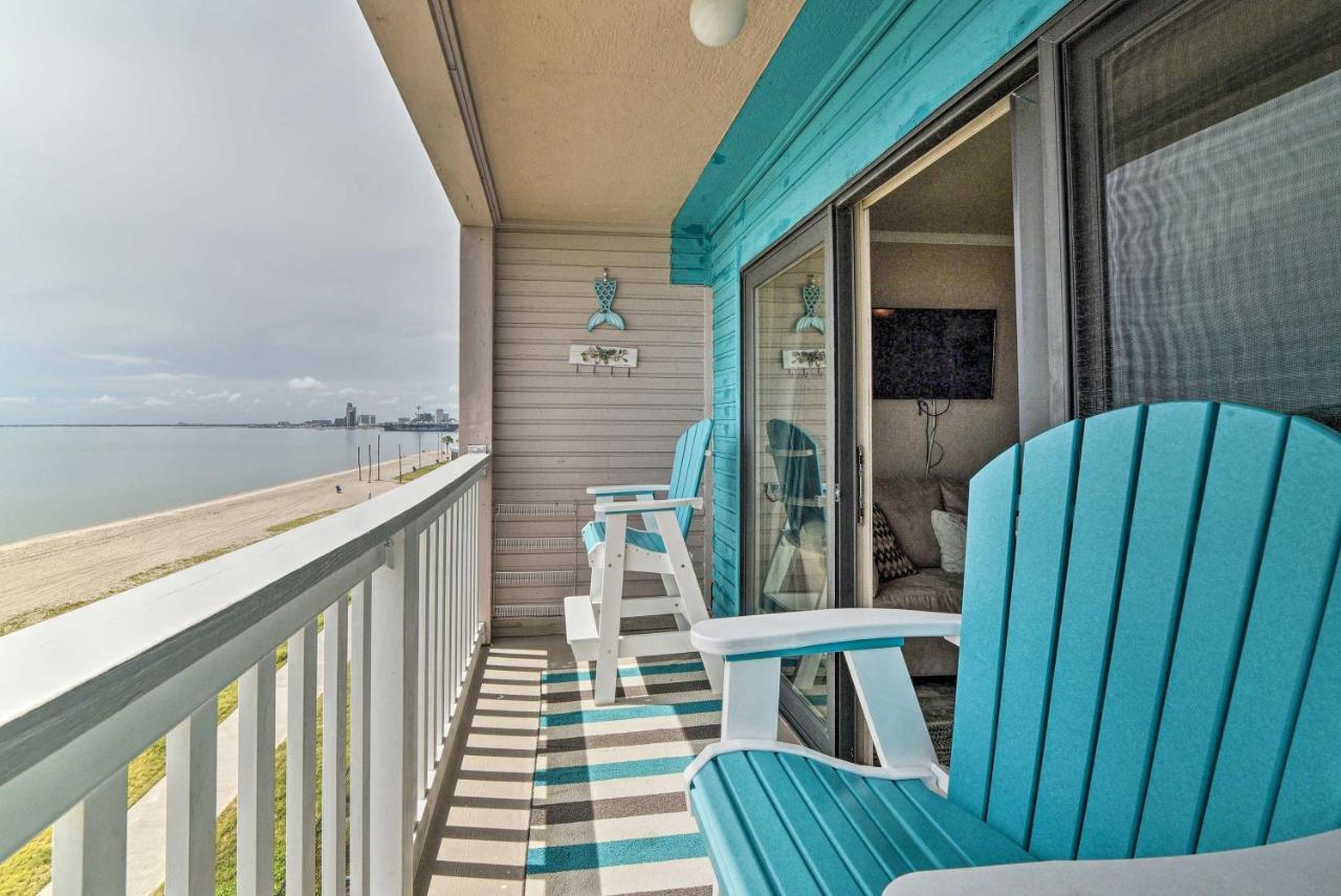 Updated Front Beach Condo With Resort Amenities! Corpus Christi Zewnętrze zdjęcie