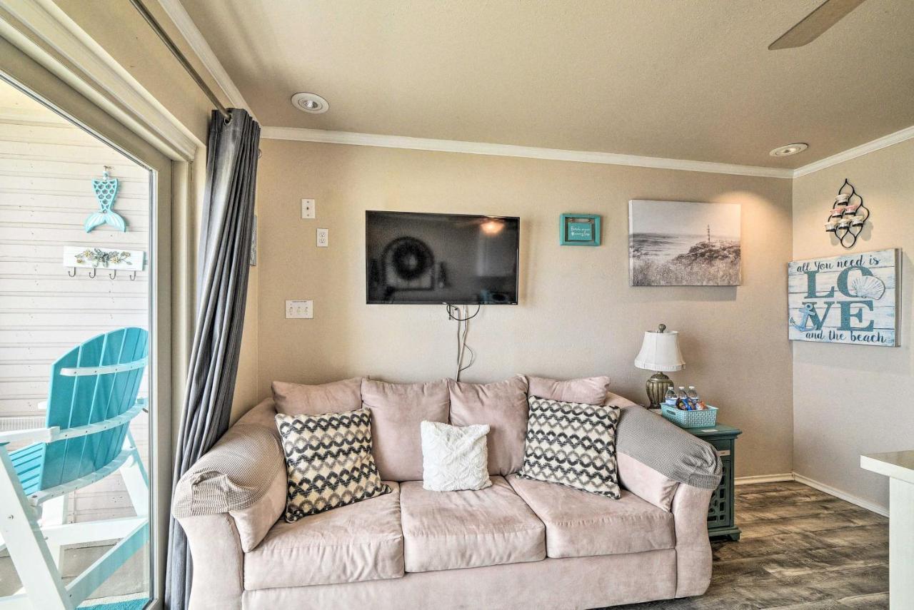 Updated Front Beach Condo With Resort Amenities! Corpus Christi Zewnętrze zdjęcie